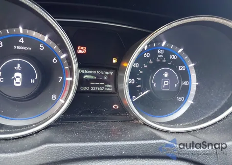 2012 Hyundai Sonata Gls z USA, uszkodzony, nr VIN 5NPEB4AC9CH359919